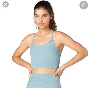 Beyond yoga slim racer back crop tank